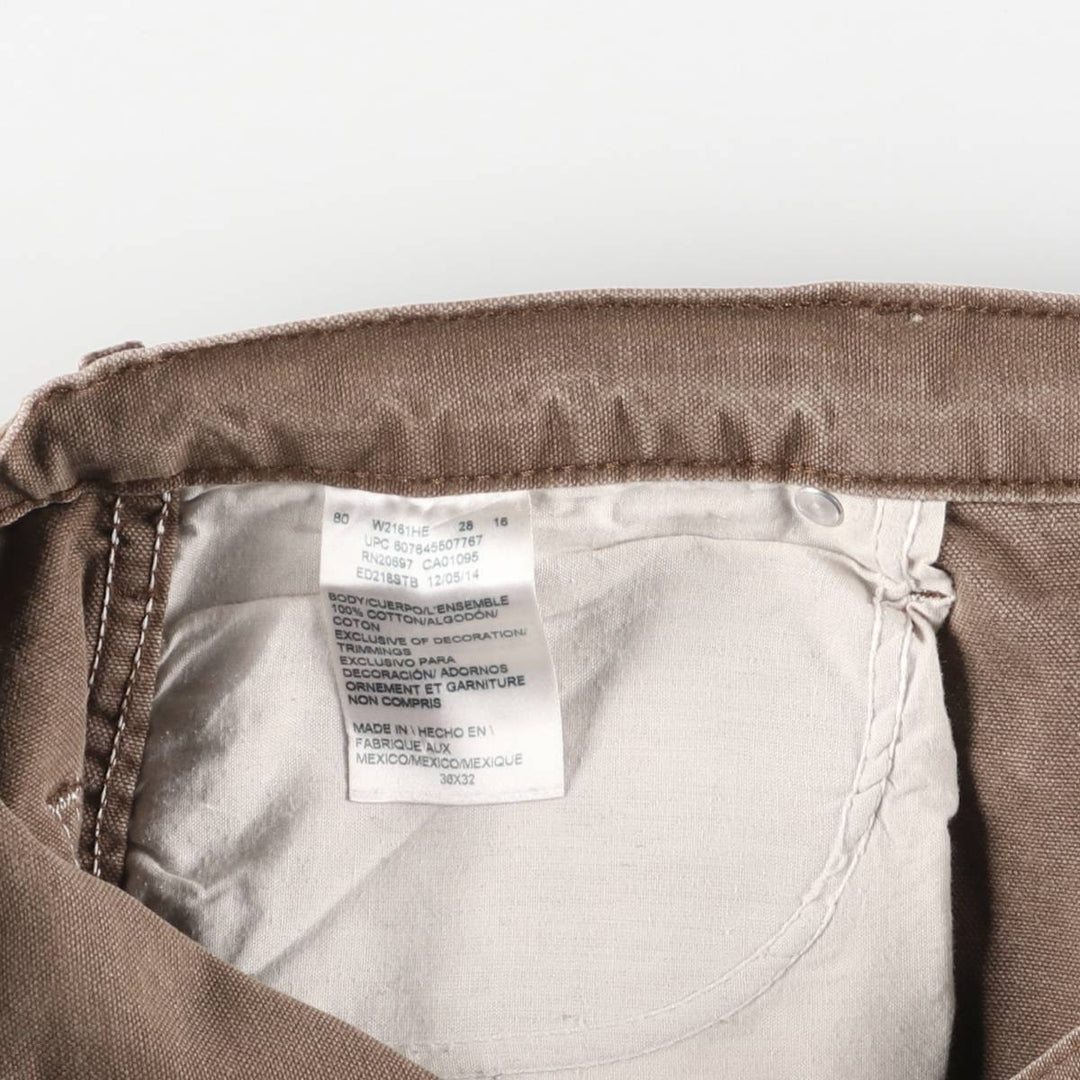 Dickies Duck Work Pants Men's W37 cotton brown type Vintage Second Hand
