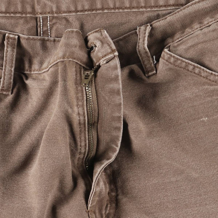 Dickies Duck Work Pants Men's W37 cotton brown type Vintage Second Hand