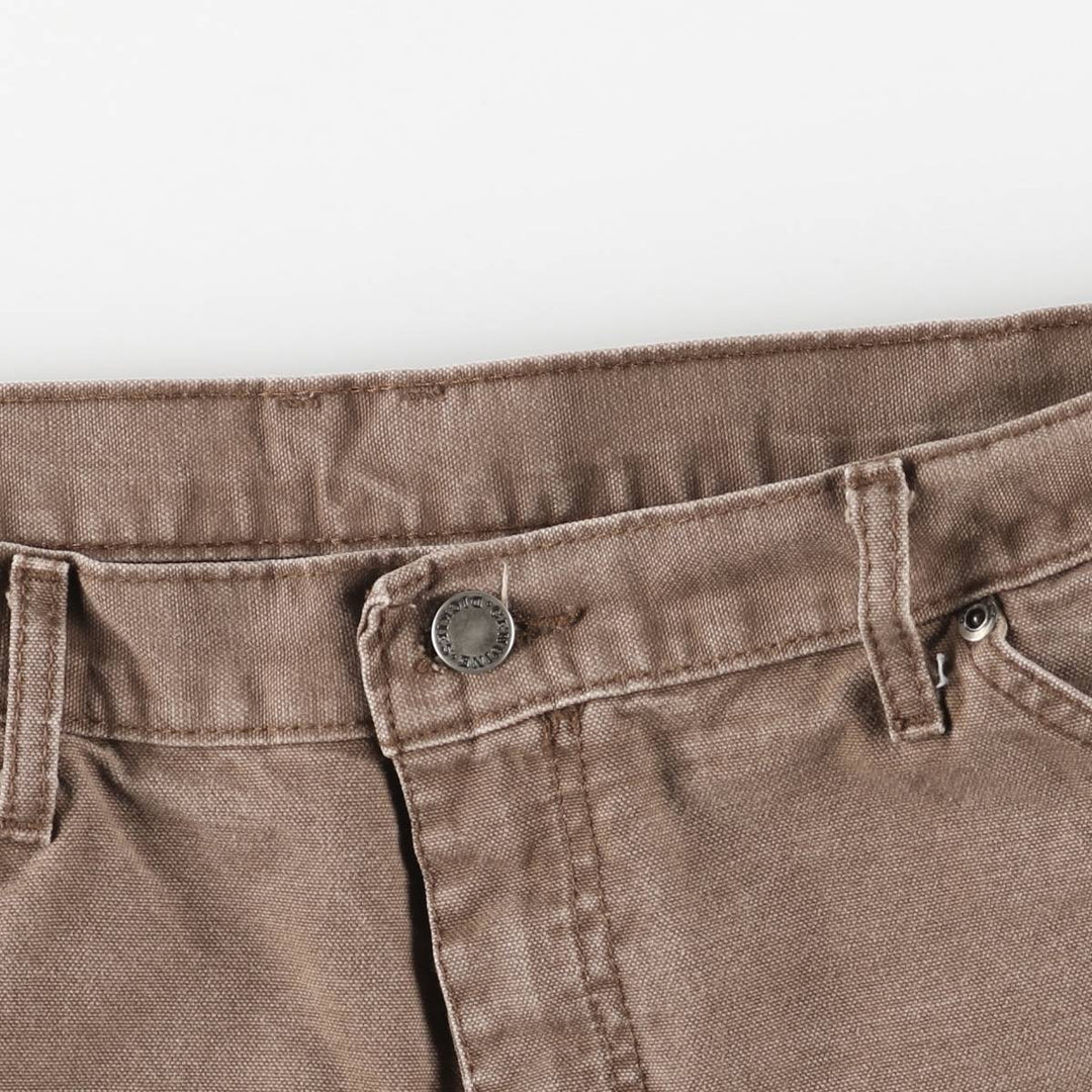 Dickies Duck Work Pants Men's W37 cotton brown type Vintage Second Hand