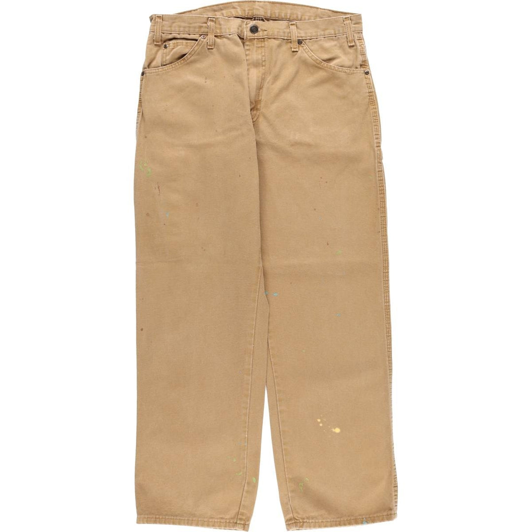 Dickies Duck Painter Pants Men's W34 equivalent cotton brown type Vintage Second Hand