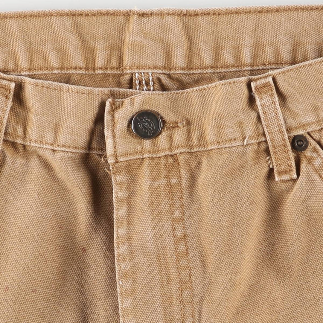 Dickies Duck Painter Pants Men's W34 equivalent cotton brown type Vintage Second Hand