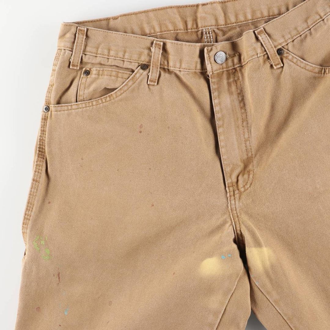 Dickies Duck Painter Pants Men's W34 equivalent cotton brown type Vintage Second Hand
