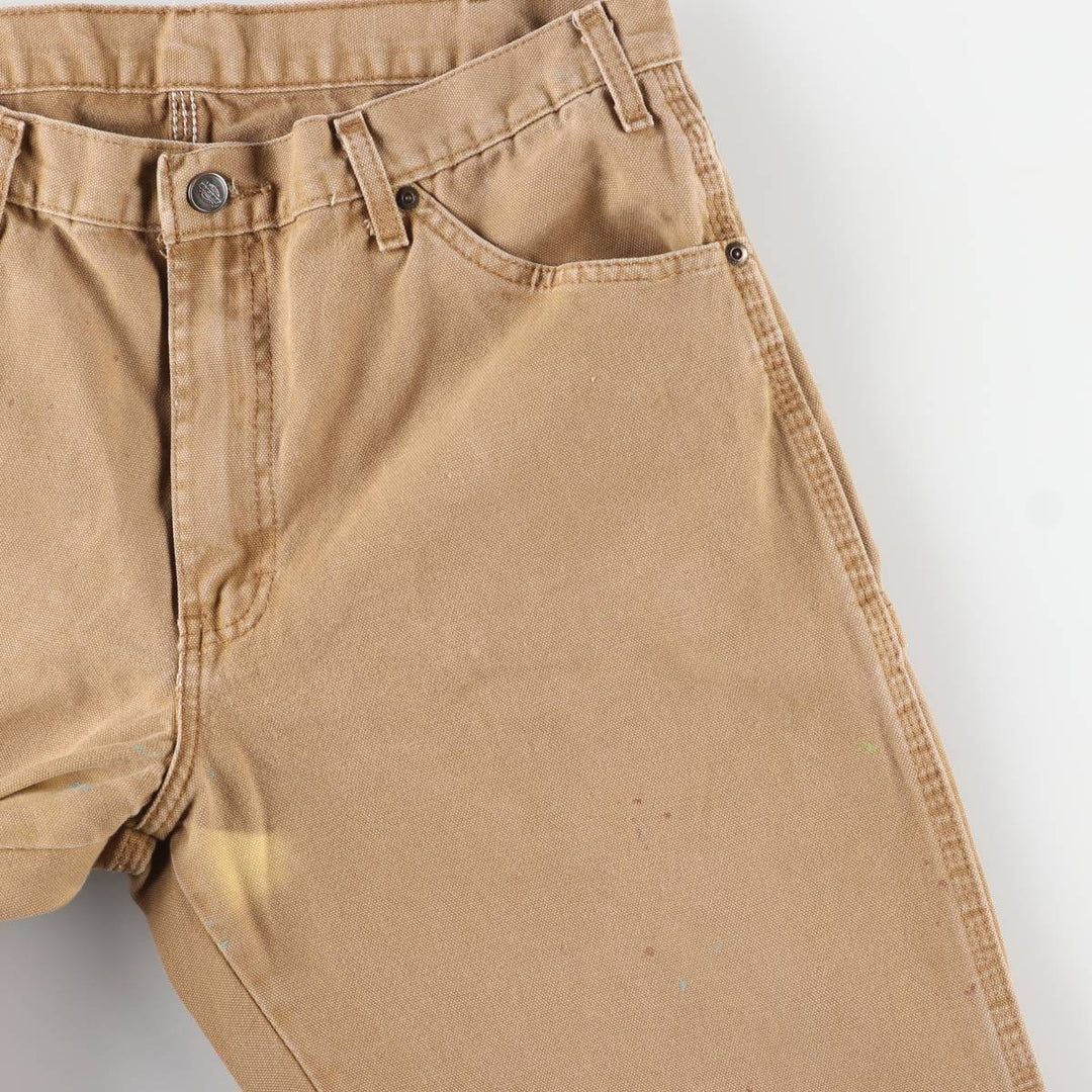 Dickies Duck Painter Pants Men's W34 equivalent cotton brown type Vintage Second Hand