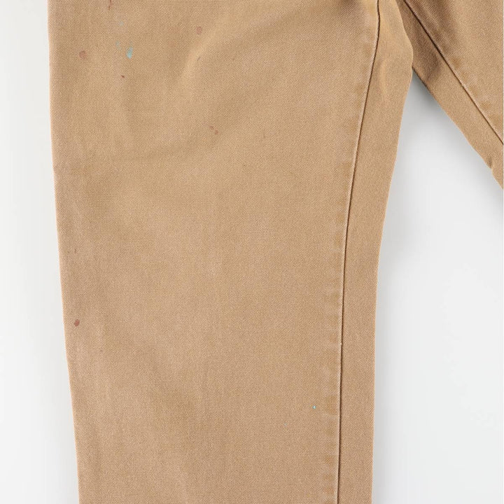 Dickies Duck Painter Pants Men's W34 equivalent cotton brown type Vintage Second Hand