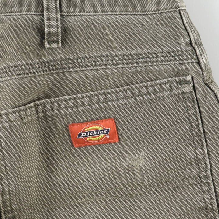 Dickies Duck Painter Pants Men's W32 equivalent cotton Khaki type sage green Vintage Second Hand