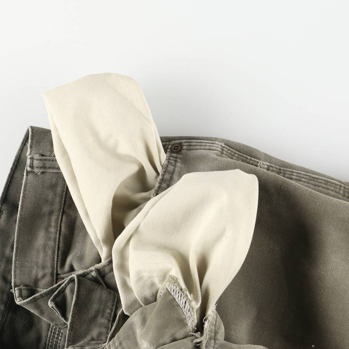 Dickies Duck Painter Pants Men's W32 equivalent cotton Khaki type sage green Vintage Second Hand