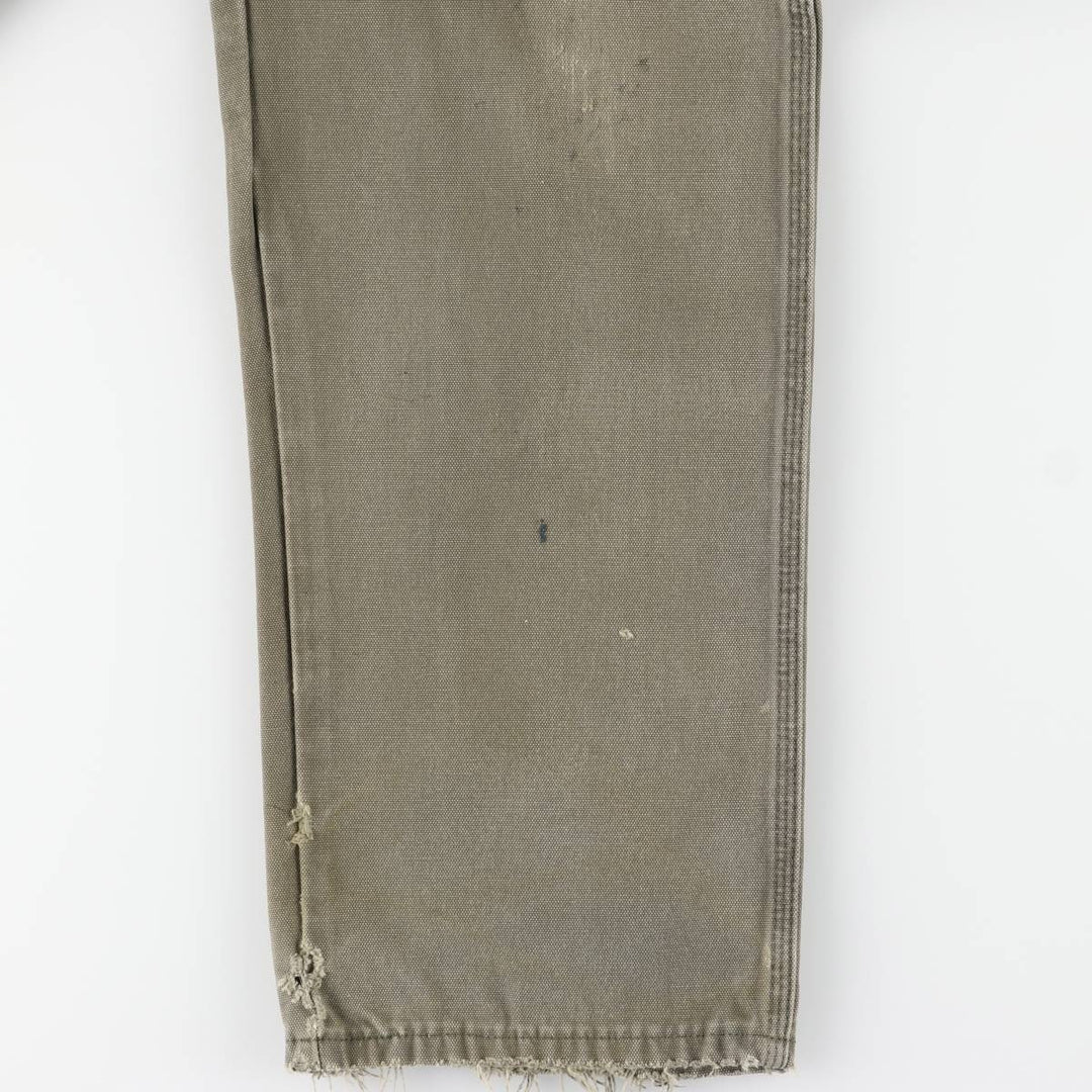 Dickies Duck Painter Pants Men's W32 equivalent cotton Khaki type sage green Vintage Second Hand