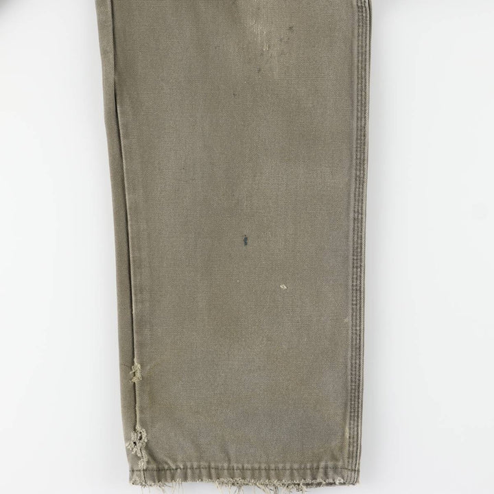 Dickies Duck Painter Pants Men's W32 equivalent cotton Khaki type sage green Vintage Second Hand