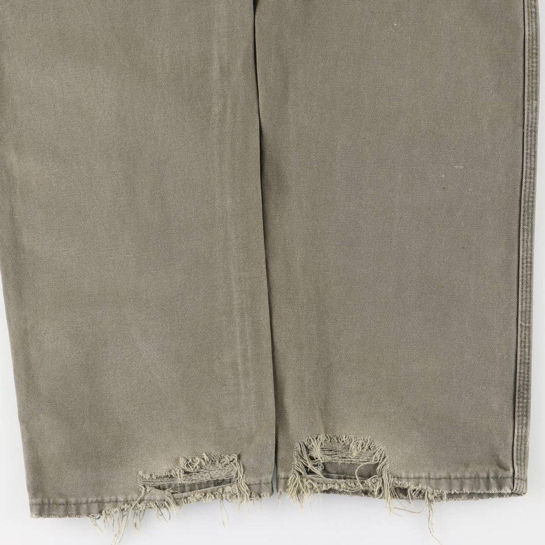 Dickies Duck Painter Pants Men's W32 equivalent cotton Khaki type sage green Vintage Second Hand
