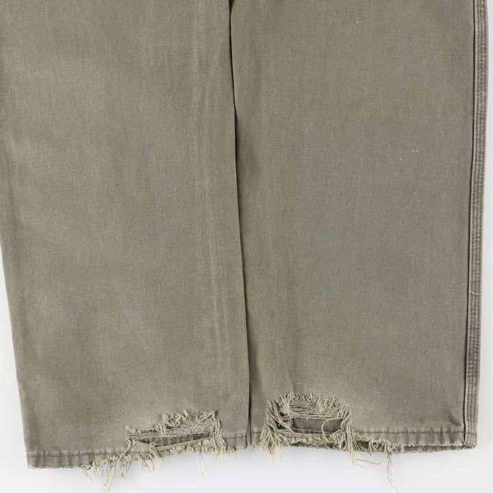 Dickies Duck Painter Pants Men's W32 equivalent cotton Khaki type sage green Vintage Second Hand