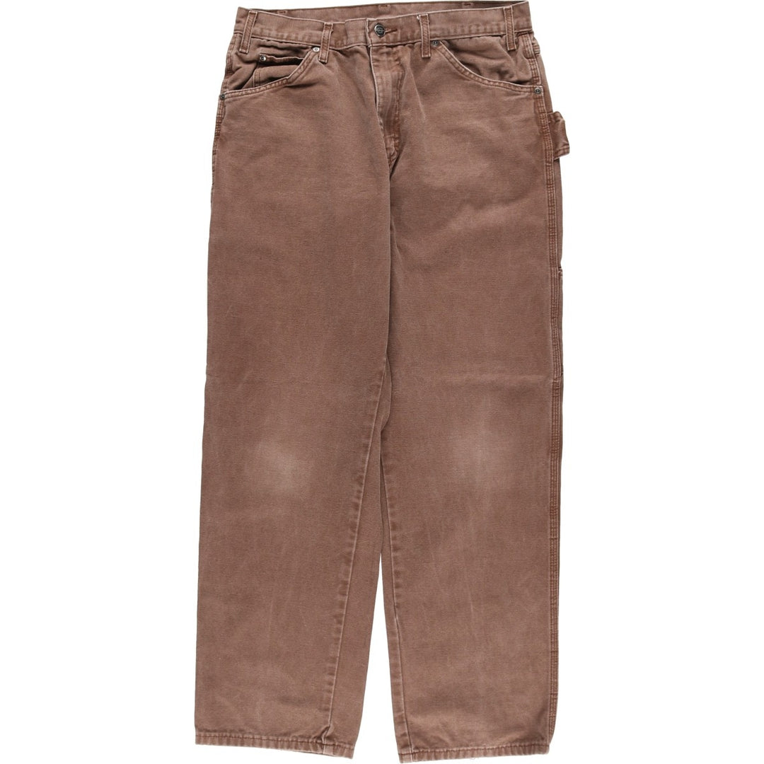 Dickies Duck Painter Pants Men's W32 equivalent cotton brown type Vintage Second Hand