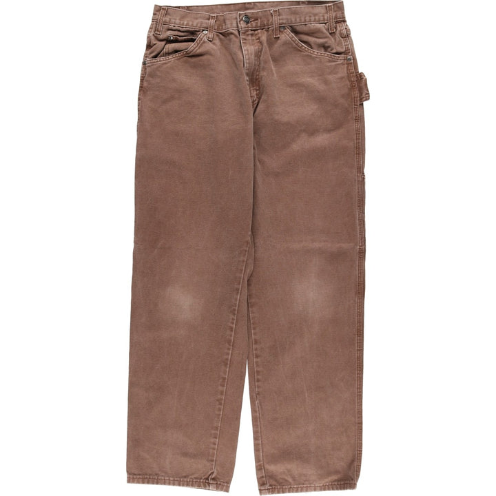 Dickies Duck Painter Pants Men's W32 equivalent cotton brown type Vintage Second Hand