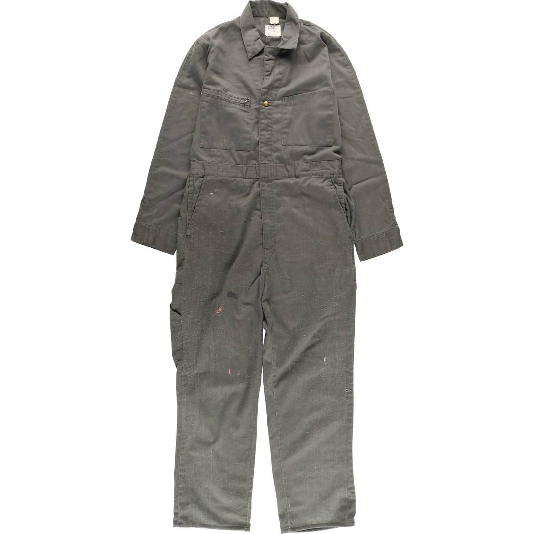 Vintage 1970'S Lee Union Alls long-sleeved jumpsuit, made in the USA, size M, men's. unclear gray type Vintage Second Hand