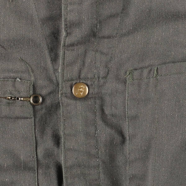 Vintage 1970'S Lee Union Alls long-sleeved jumpsuit, made in the USA, size M, men's. unclear gray type Vintage Second Hand