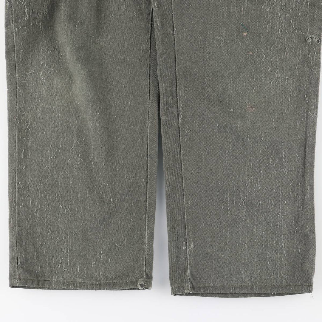 Vintage 1970'S Lee Union Alls long-sleeved jumpsuit, made in the USA, size M, men's. unclear gray type Vintage Second Hand