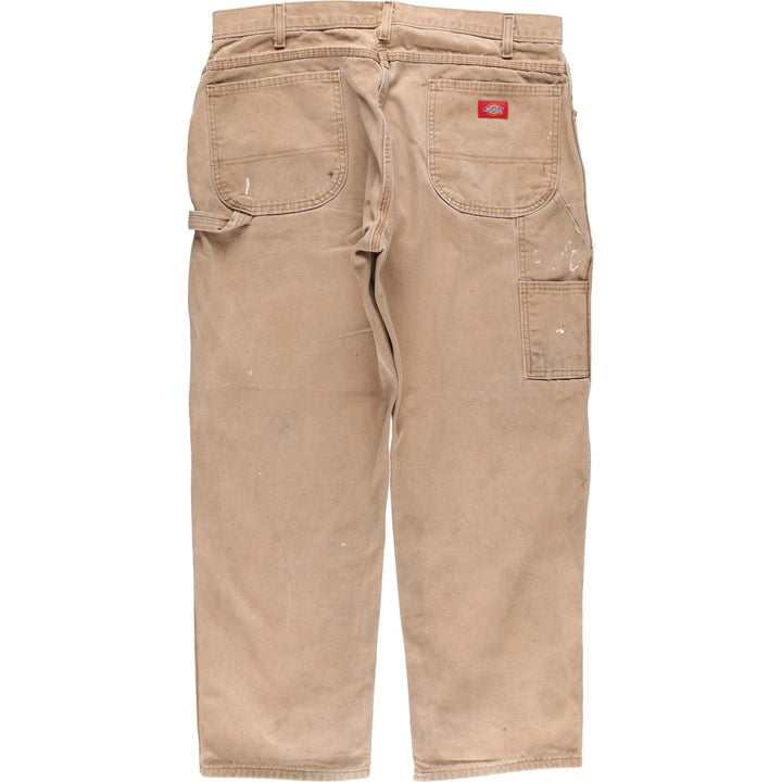 Dickies Relaxed Fit Painted Duck Painter Pants, Men's, Size W38 cotton Beige type Vintage Second Hand