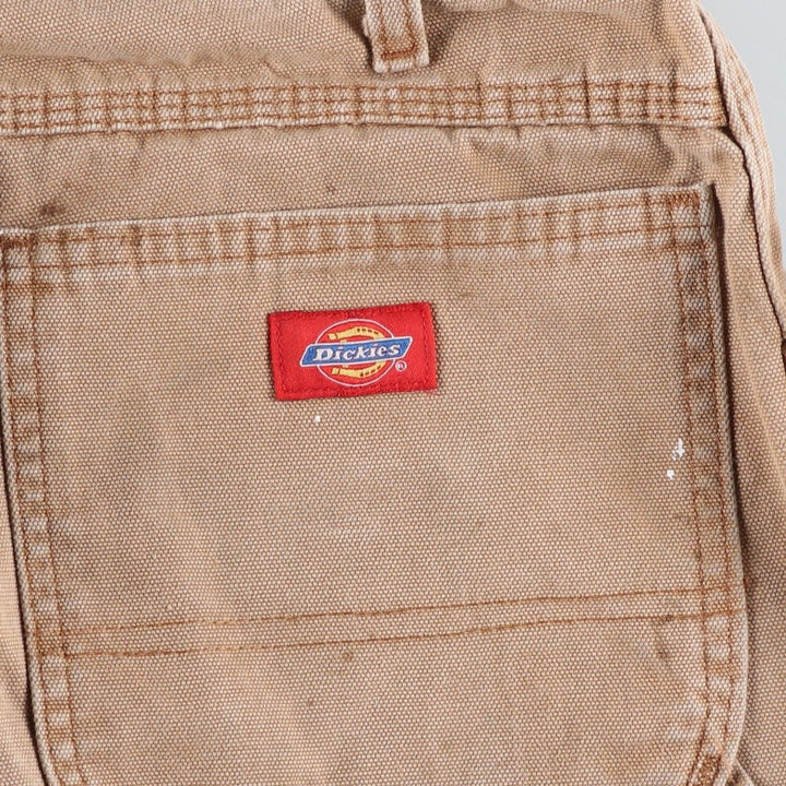 Dickies Relaxed Fit Painted Duck Painter Pants, Men's, Size W38 cotton Beige type Vintage Second Hand