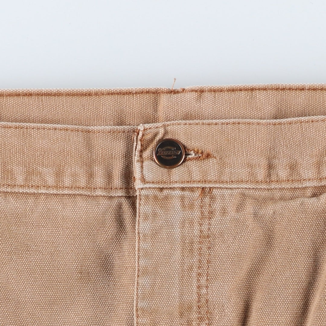 Dickies Relaxed Fit Painted Duck Painter Pants, Men's, Size W38 cotton Beige type Vintage Second Hand