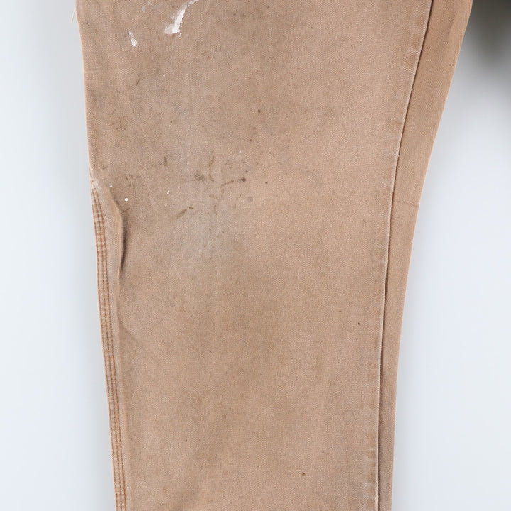 Dickies Relaxed Fit Painted Duck Painter Pants, Men's, Size W38 cotton Beige type Vintage Second Hand