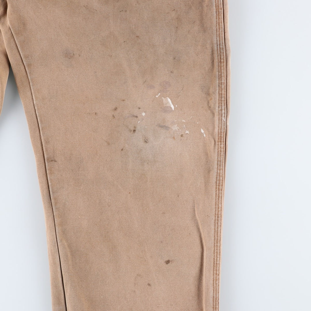 Dickies Relaxed Fit Painted Duck Painter Pants, Men's, Size W38 cotton Beige type Vintage Second Hand