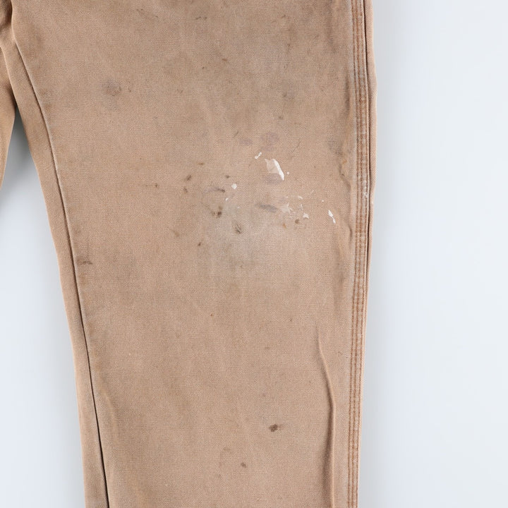 Dickies Relaxed Fit Painted Duck Painter Pants, Men's, Size W38 cotton Beige type Vintage Second Hand