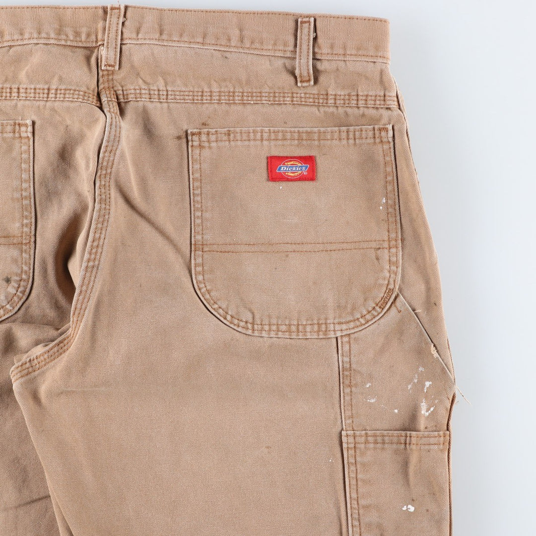 Dickies Relaxed Fit Painted Duck Painter Pants, Men's, Size W38 cotton Beige type Vintage Second Hand