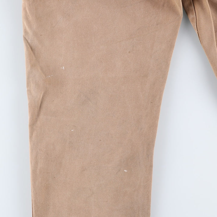 Dickies Relaxed Fit Painted Duck Painter Pants, Men's, Size W38 cotton Beige type Vintage Second Hand