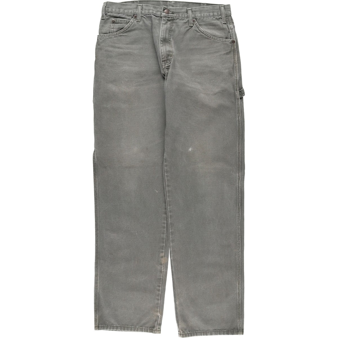 Dickies Duck Painter Pants Men's W33 equivalent cotton Khaki type Vintage Second Hand