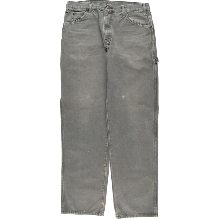 Dickies Duck Painter Pants Men's W33 equivalent cotton Khaki type Vintage Second Hand