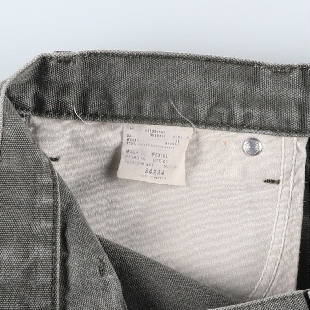 Dickies Duck Painter Pants Men's W33 equivalent cotton Khaki type Vintage Second Hand