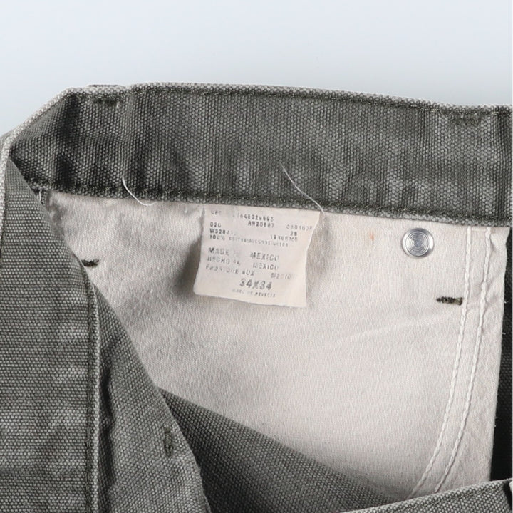 Dickies Duck Painter Pants Men's W33 equivalent cotton Khaki type Vintage Second Hand