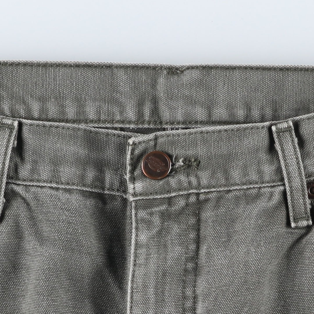 Dickies Duck Painter Pants Men's W33 equivalent cotton Khaki type Vintage Second Hand