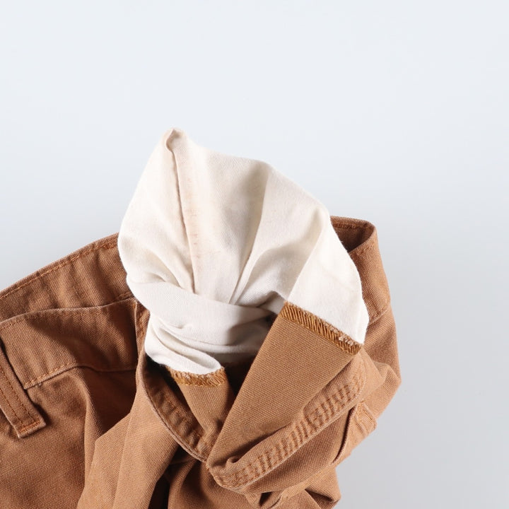 Carhartt Dungaree Fit Duck Work Pants, Men's, Size 34 cotton ocher yellow type Vintage Second Hand