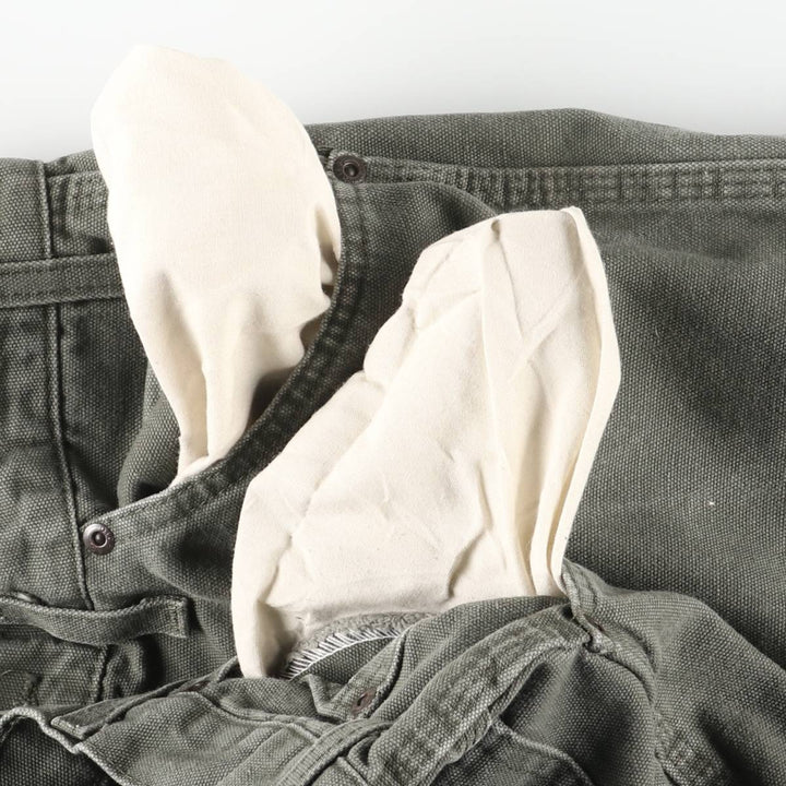 Dickies Relaxed Fit Duck Painter Pants Men's W32 equivalent cotton Khaki type sage green Vintage Second Hand