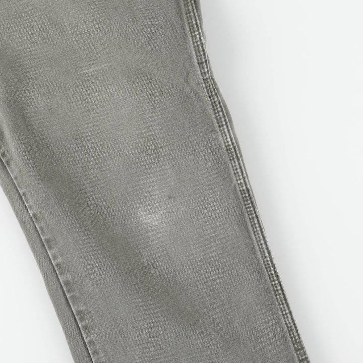 Dickies Relaxed Fit Duck Painter Pants, Men's, W35 equivalent cotton Khaki type sage green Vintage Second Hand