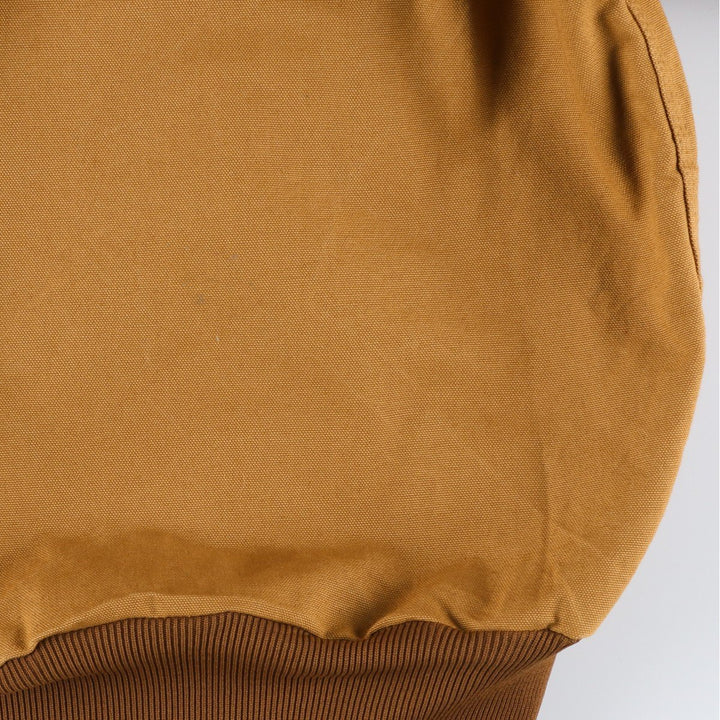 Carhartt Active Jacket Duck Full Zip Parka Made in USA Men's XXL cotton ocher yellow type Vintage Second Hand