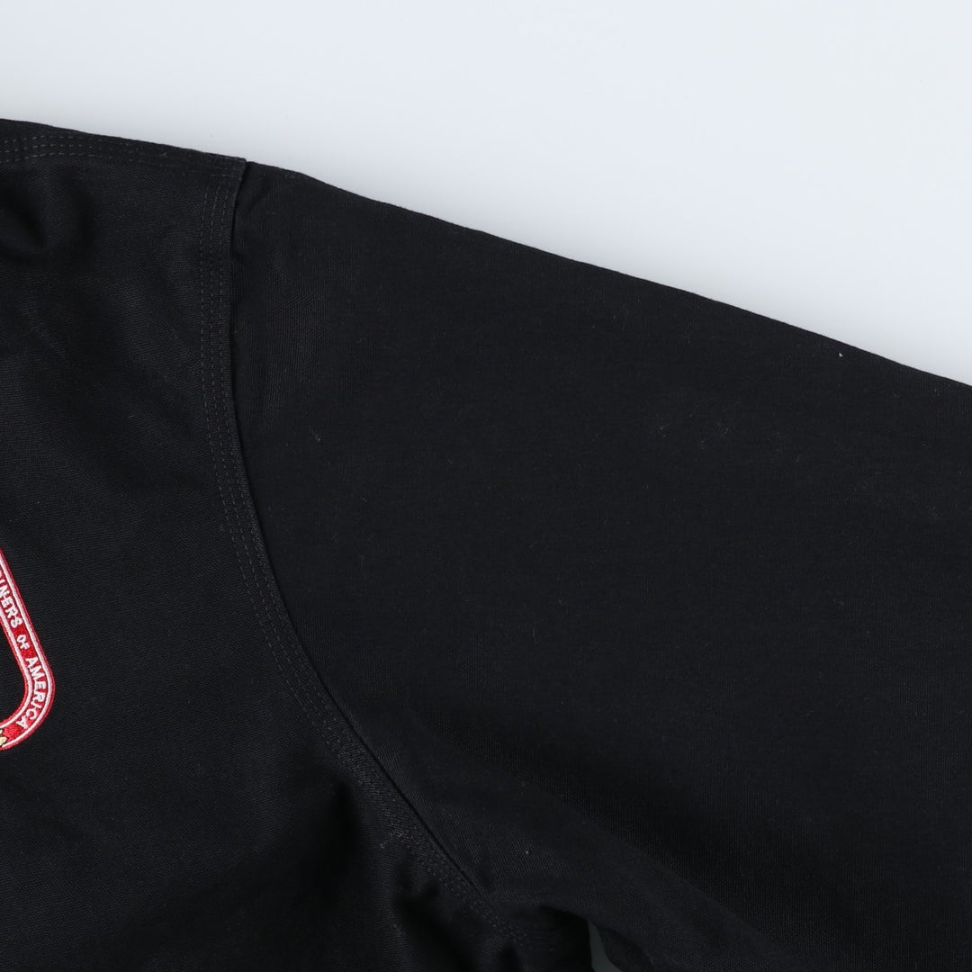 Carhartt Active Jacket Duck Full Zip Parka Made in USA Men's XXL cotton black type Vintage Second Hand
