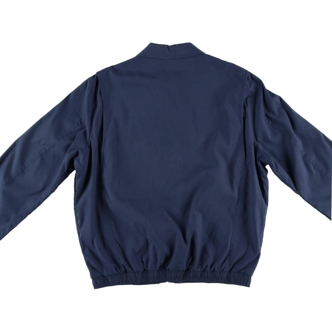 Ralph Lauren POLO RALPH LAUREN Swing Top Sports Jacket Men's L size polyester navy blue type Vintage Second Hand
