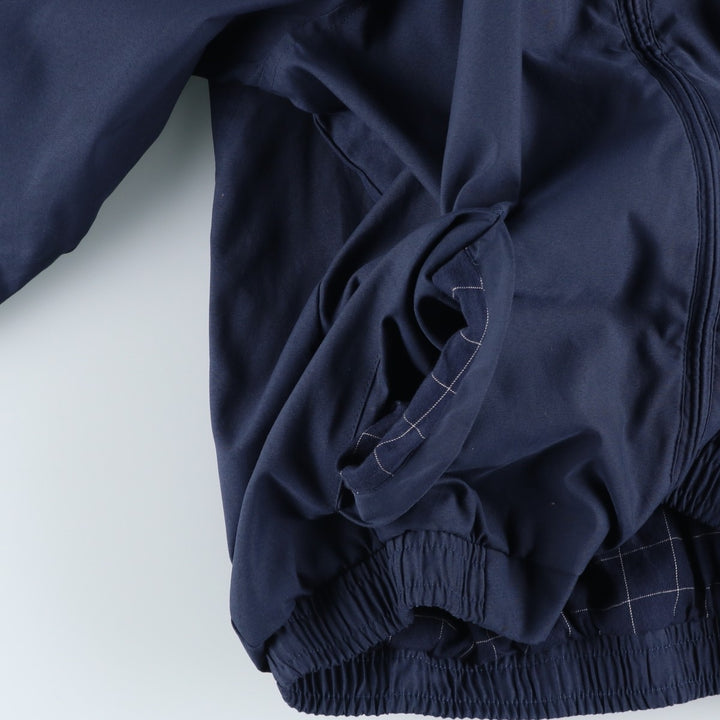 Ralph Lauren POLO RALPH LAUREN Swing Top Sports Jacket Men's L size polyester navy blue type Vintage Second Hand