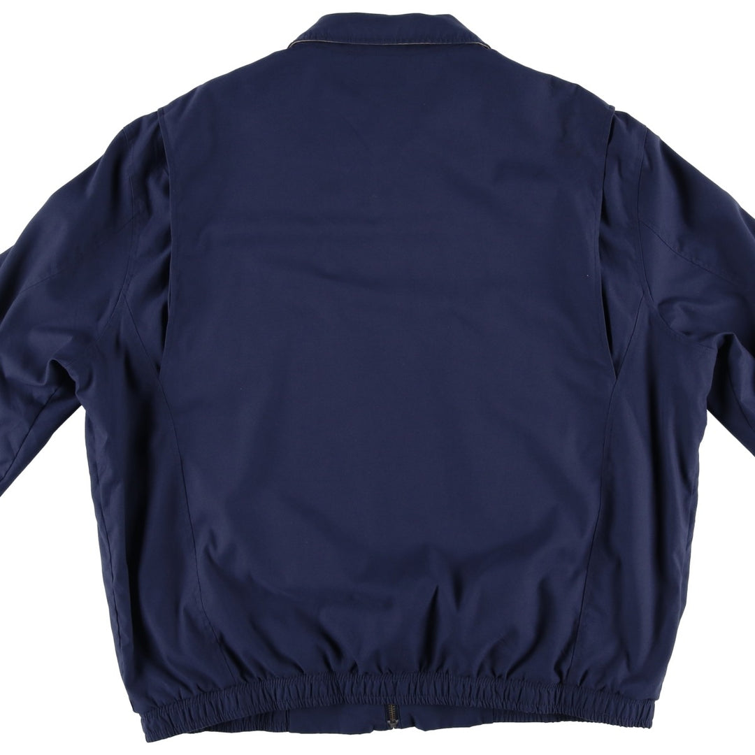 Ralph Lauren POLO by Ralph Lauren Swing Top Sports Jacket Men's XL polyester navy blue type Vintage Second Hand