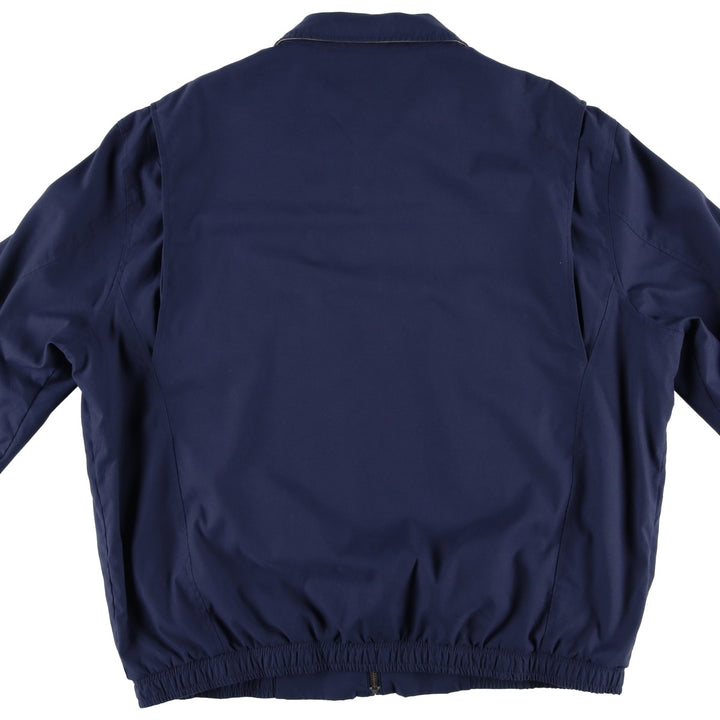 Ralph Lauren POLO by Ralph Lauren Swing Top Sports Jacket Men's XL polyester navy blue type Vintage Second Hand