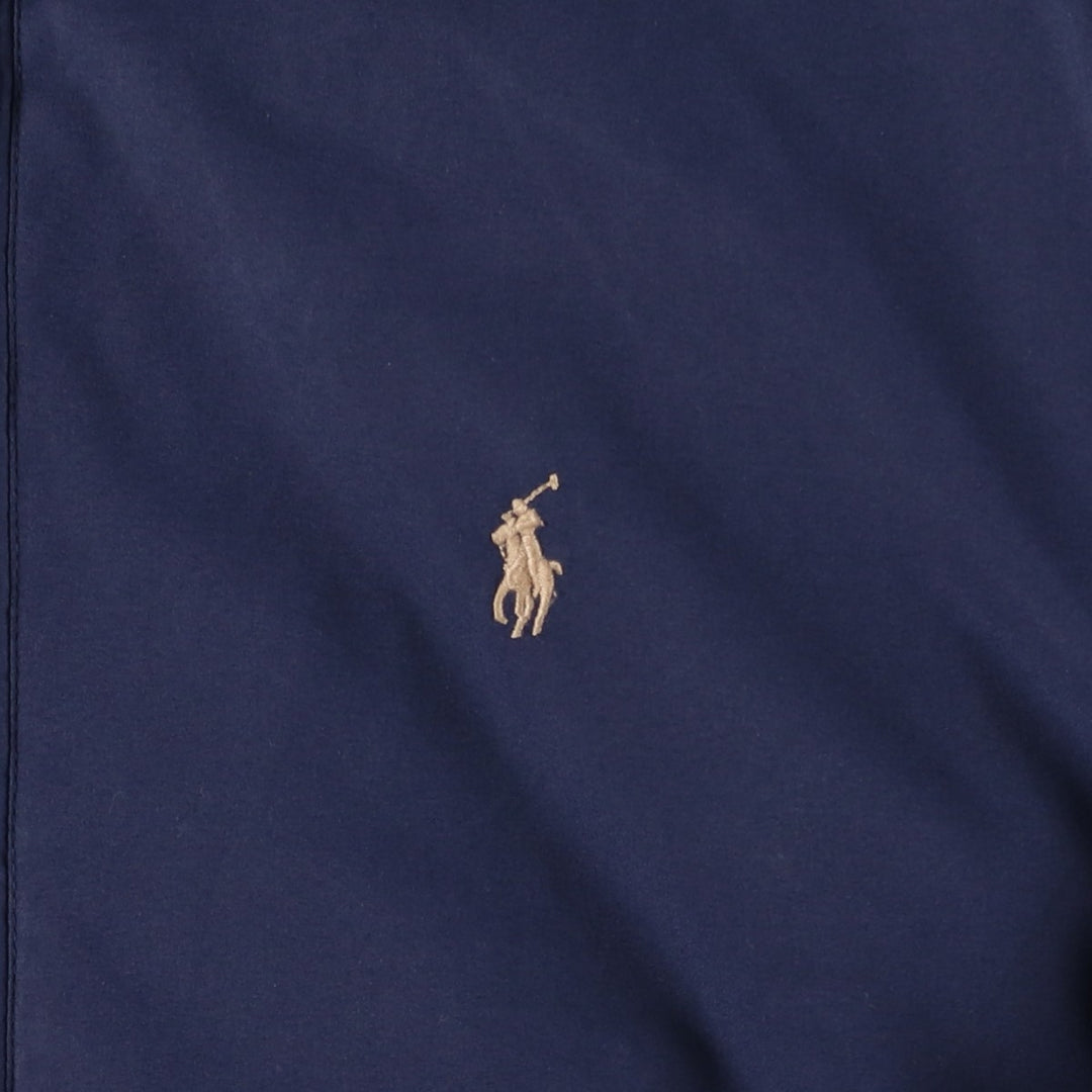 Ralph Lauren POLO by Ralph Lauren Swing Top Sports Jacket Men's XL polyester navy blue type Vintage Second Hand
