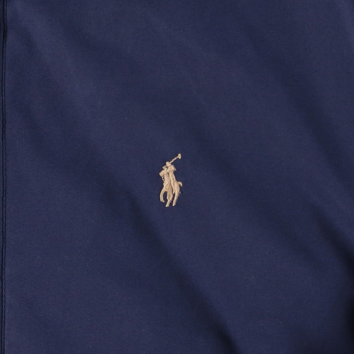 Ralph Lauren POLO by Ralph Lauren Swing Top Sports Jacket Men's XL polyester navy blue type Vintage Second Hand