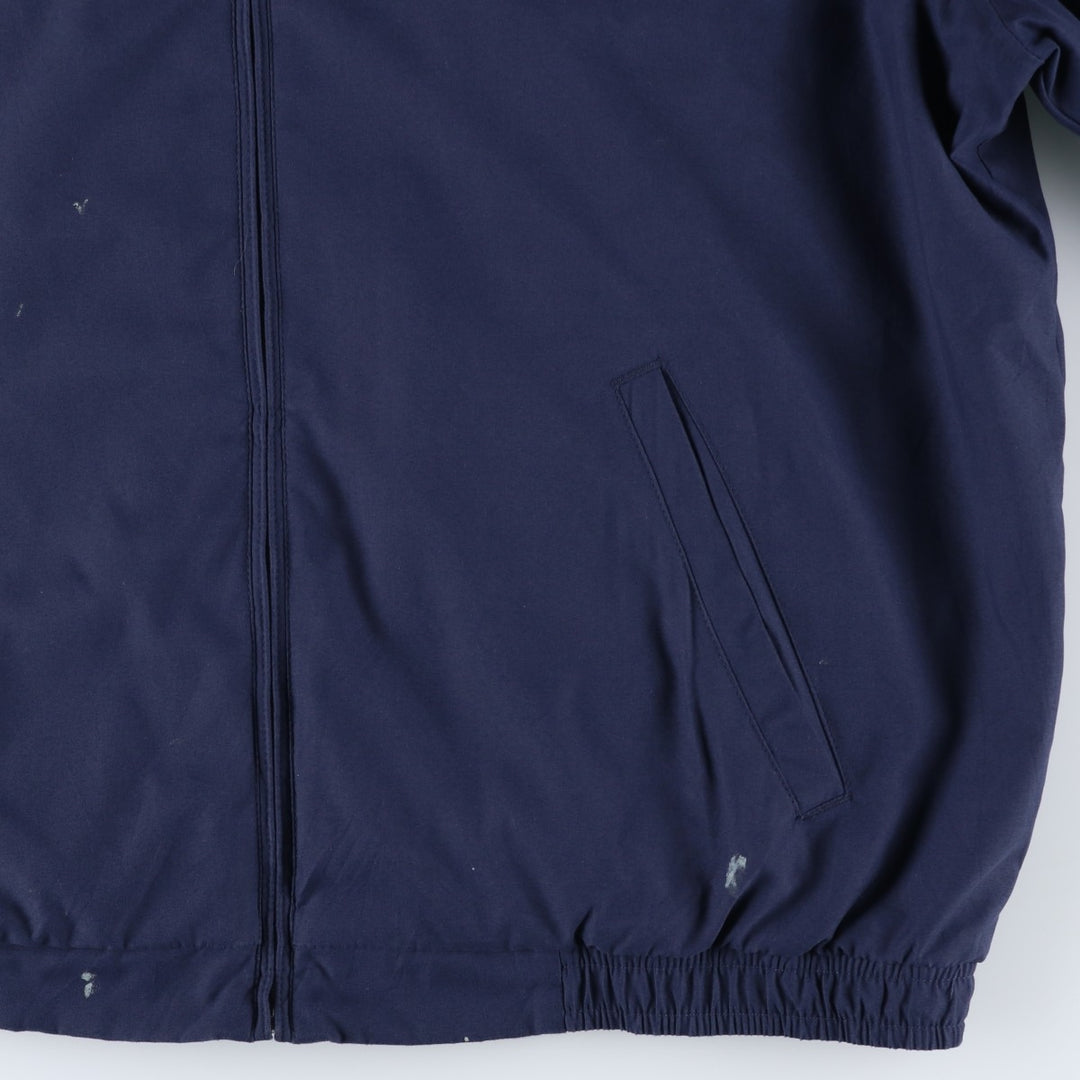 Ralph Lauren POLO by Ralph Lauren Swing Top Sports Jacket Men's XL polyester navy blue type Vintage Second Hand
