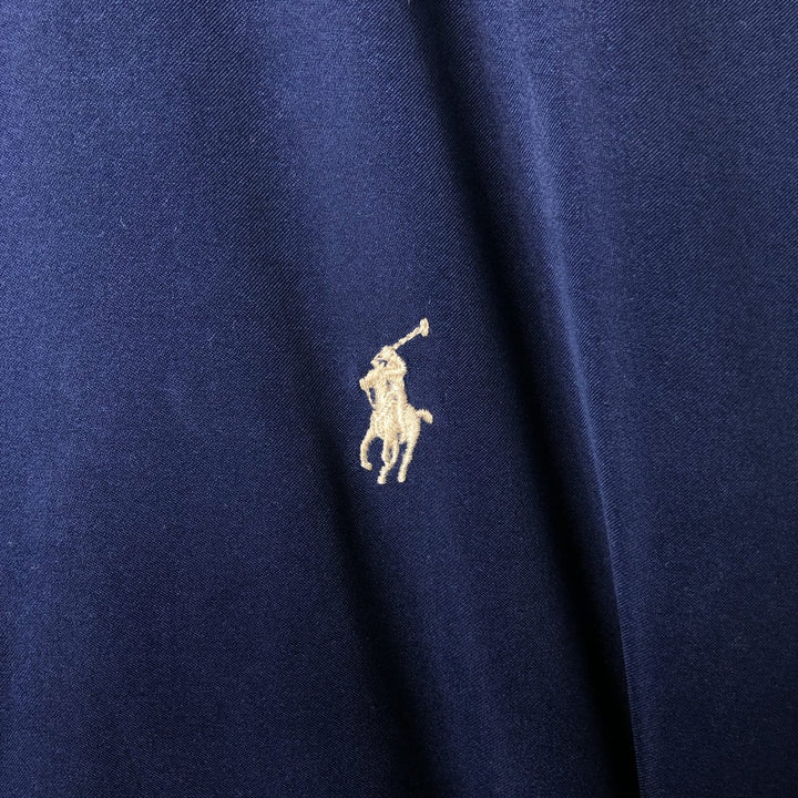 Ralph Lauren POLO GOLF Swing Top Sports Jacket Men's Size L polyester Navy blue Vintage Second Hand