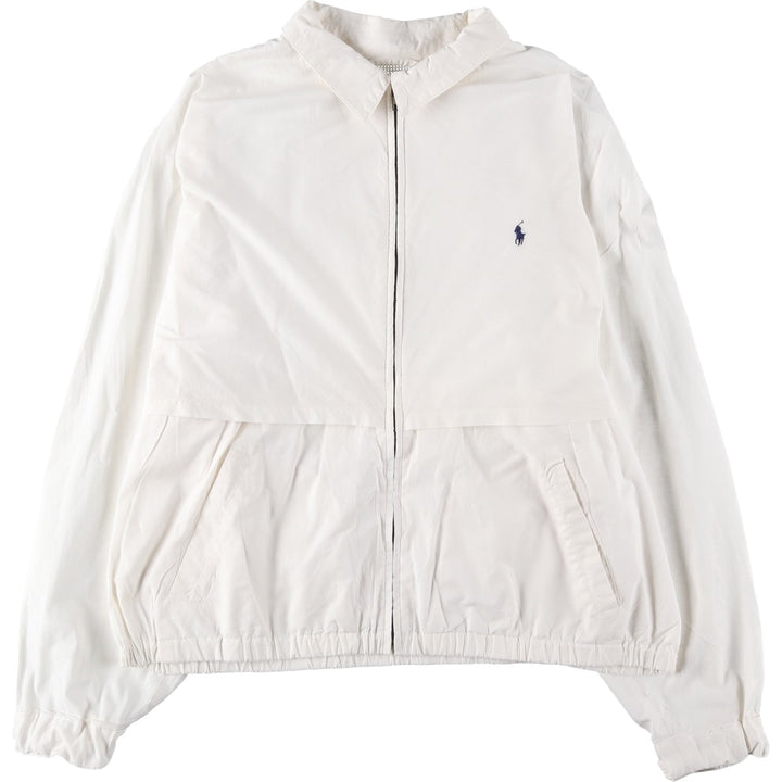 Ralph Lauren POLO by Ralph Lauren Swing Top Sports Jacket Men's XL cotton white type Vintage Second Hand