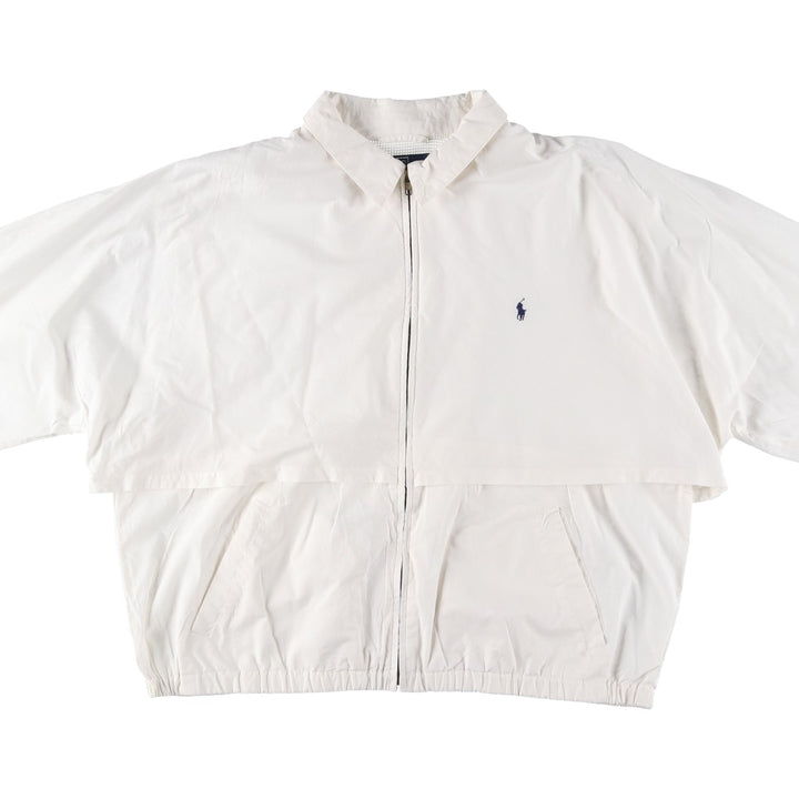 Ralph Lauren POLO by Ralph Lauren Swing Top Sports Jacket Men's XL cotton white type Vintage Second Hand