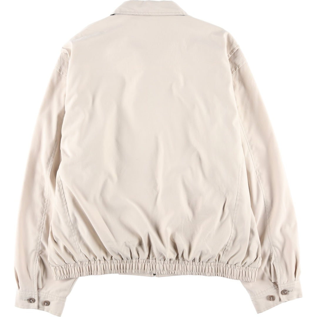 Ralph Lauren POLO by Ralph Lauren Swing Top Sports Jacket Men's XL polyester pale white type Vintage Second Hand