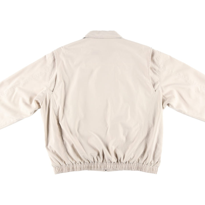 Ralph Lauren POLO by Ralph Lauren Swing Top Sports Jacket Men's XL polyester pale white type Vintage Second Hand
