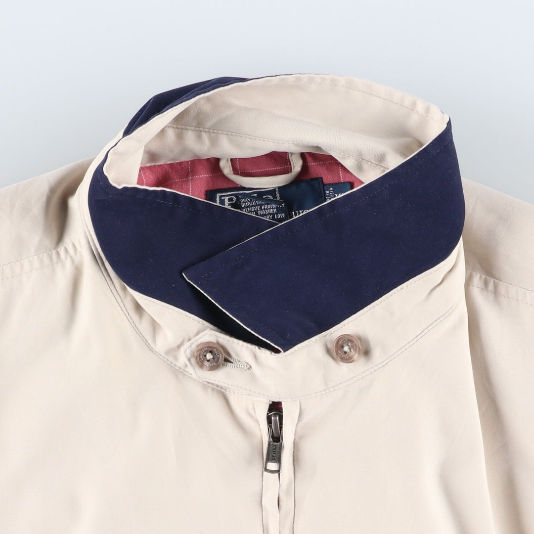 Ralph Lauren POLO by Ralph Lauren Swing Top Sports Jacket Men's XL polyester pale white type Vintage Second Hand